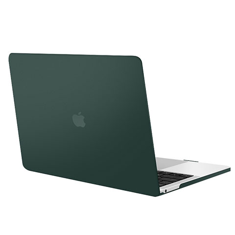 Coque Plastique Rigide Etui Housse Mat M01 pour Apple MacBook Air 13 pouces (2020) Vert