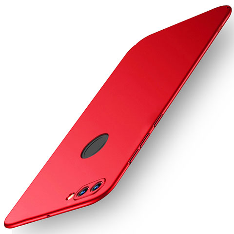 Coque Plastique Rigide Etui Housse Mat M01 pour Huawei Enjoy 8 Plus Rouge