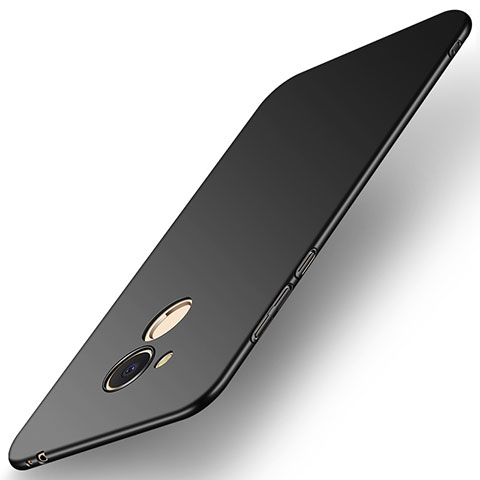Coque Plastique Rigide Etui Housse Mat M01 pour Huawei Honor 6C Pro Noir
