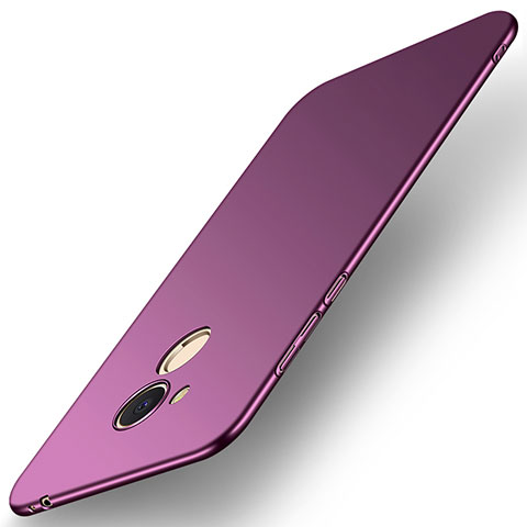 Coque Plastique Rigide Etui Housse Mat M01 pour Huawei Honor 6C Pro Violet