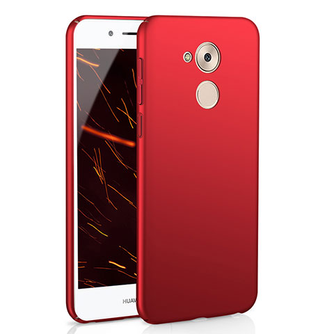 Coque Plastique Rigide Etui Housse Mat M01 pour Huawei Honor 6C Rouge
