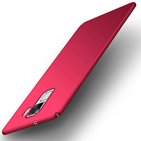 Coque Plastique Rigide Etui Housse Mat M01 pour Huawei Honor 7 Dual SIM Rouge