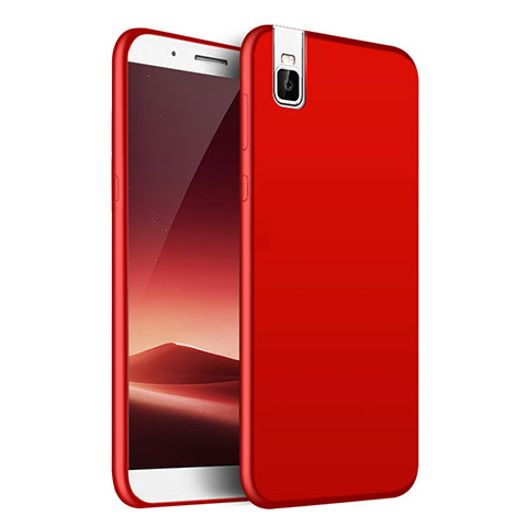 Coque Plastique Rigide Etui Housse Mat M01 pour Huawei Honor 7i shot X Rouge
