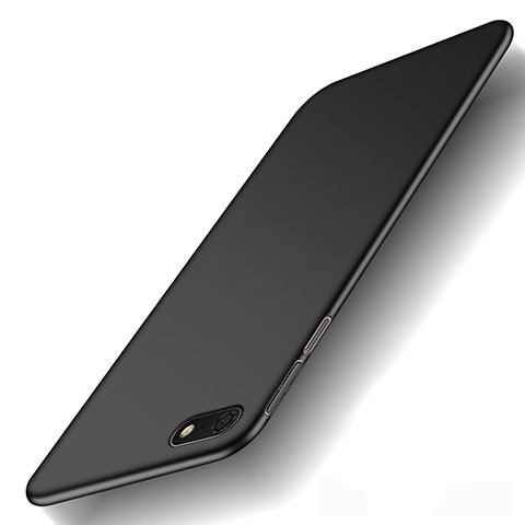 Coque Plastique Rigide Etui Housse Mat M01 pour Huawei Honor 7S Noir
