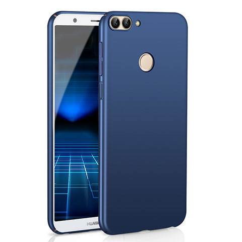 Coque Plastique Rigide Etui Housse Mat M01 pour Huawei P Smart Bleu