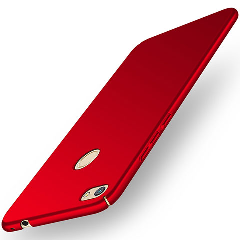 Coque Plastique Rigide Etui Housse Mat M01 pour Huawei P9 Lite Mini Rouge