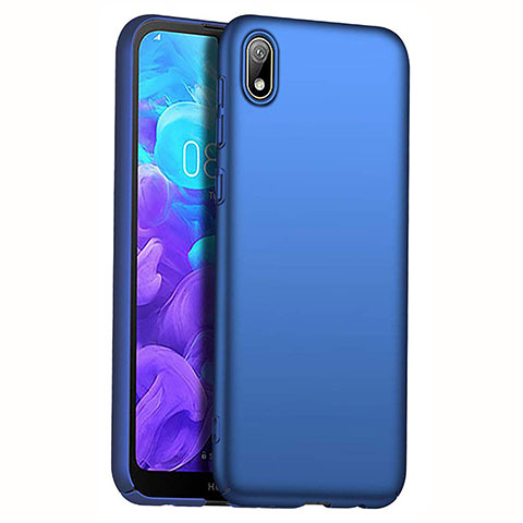 Coque Plastique Rigide Etui Housse Mat M01 pour Huawei Y5 (2019) Bleu