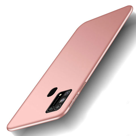 Coque Plastique Rigide Etui Housse Mat M01 pour Samsung Galaxy M31 Prime Edition Or Rose