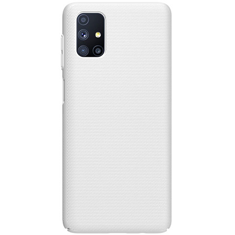 Coque Plastique Rigide Etui Housse Mat M01 pour Samsung Galaxy M51 Blanc
