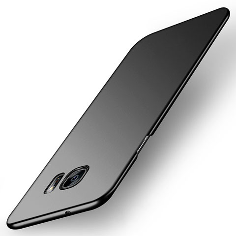 Coque Plastique Rigide Etui Housse Mat M01 pour Samsung Galaxy S7 Edge G935F Noir