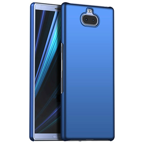 Coque Plastique Rigide Etui Housse Mat M01 pour Sony Xperia 10 Bleu
