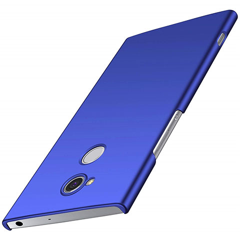 Coque Plastique Rigide Etui Housse Mat M01 pour Sony Xperia XA2 Bleu