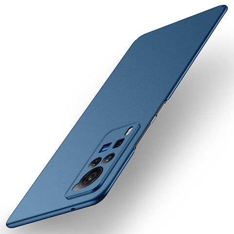 Coque Plastique Rigide Etui Housse Mat M01 pour Vivo X60 Pro 5G Bleu