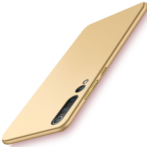 Coque Plastique Rigide Etui Housse Mat M01 pour Xiaomi Mi 10 Pro Or