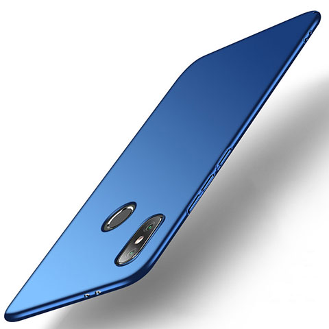 Coque Plastique Rigide Etui Housse Mat M01 pour Xiaomi Mi 6X Bleu