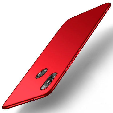 Coque Plastique Rigide Etui Housse Mat M01 pour Xiaomi Mi 6X Rouge