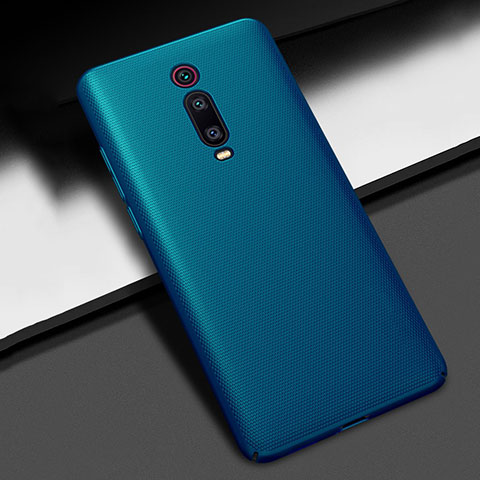 Coque Plastique Rigide Etui Housse Mat M01 pour Xiaomi Mi 9T Bleu