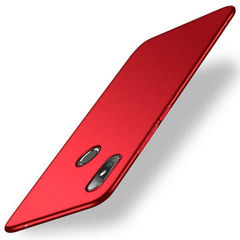 Coque Plastique Rigide Etui Housse Mat M01 pour Xiaomi Mi Mix 2S Rouge