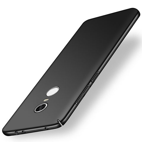 Coque Plastique Rigide Etui Housse Mat M01 pour Xiaomi Redmi Note 5 Indian Version Noir