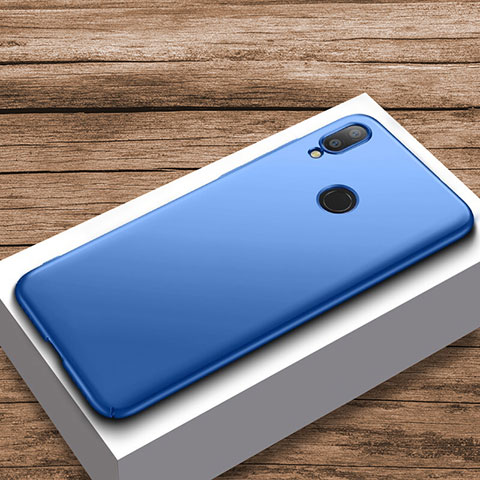 Coque Plastique Rigide Etui Housse Mat M01 pour Xiaomi Redmi Note 7 Bleu