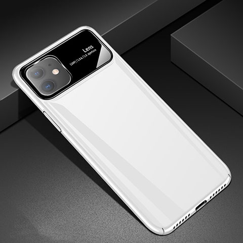Coque Plastique Rigide Etui Housse Mat M02 pour Apple iPhone 11 Blanc