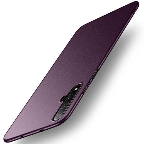 Coque Plastique Rigide Etui Housse Mat M02 pour Huawei Nova 5T Violet