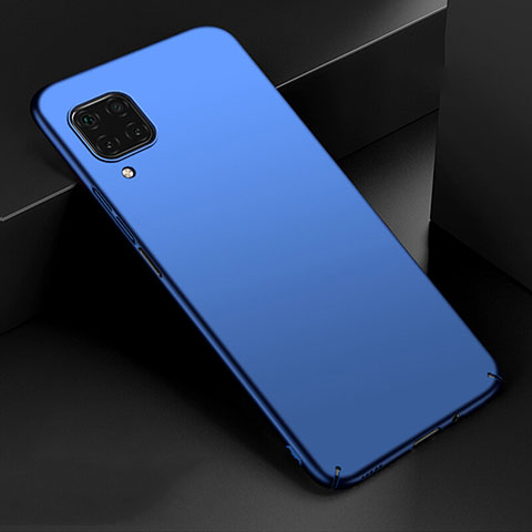 Coque Plastique Rigide Etui Housse Mat M02 pour Huawei P40 Lite Bleu