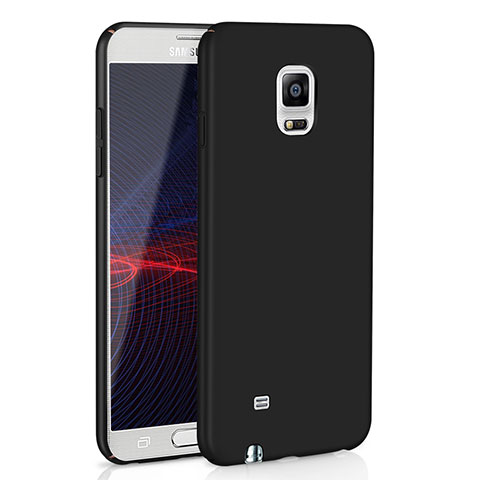 Coque Plastique Rigide Etui Housse Mat M02 pour Samsung Galaxy Note 4 SM-N910F Noir