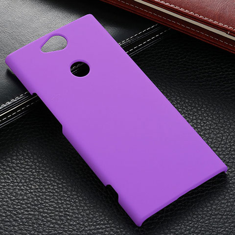 Coque Plastique Rigide Etui Housse Mat M02 pour Sony Xperia XA2 Ultra Violet