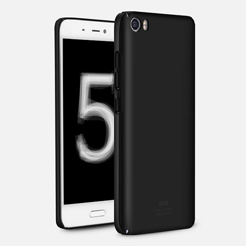 Coque Plastique Rigide Etui Housse Mat M02 pour Xiaomi Mi 5 Noir