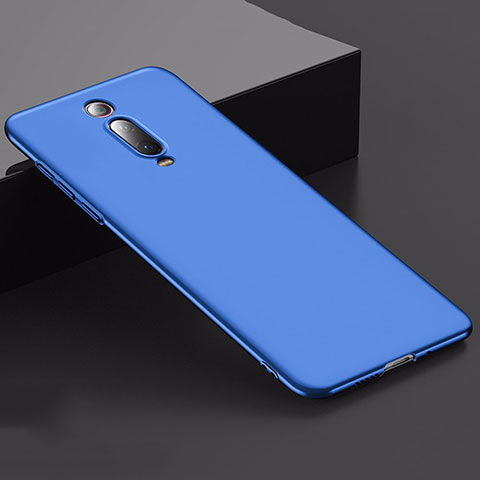 Coque Plastique Rigide Etui Housse Mat M02 pour Xiaomi Mi 9T Bleu