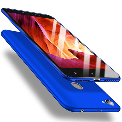 Coque Plastique Rigide Etui Housse Mat M02 pour Xiaomi Redmi Note 5A High Edition Bleu