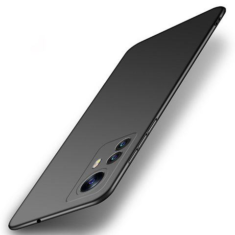 Coque Plastique Rigide Etui Housse Mat M03 pour Xiaomi Mi 12 5G Noir