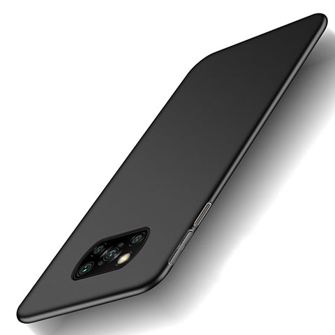 Coque Plastique Rigide Etui Housse Mat M03 pour Xiaomi Poco X3 Noir