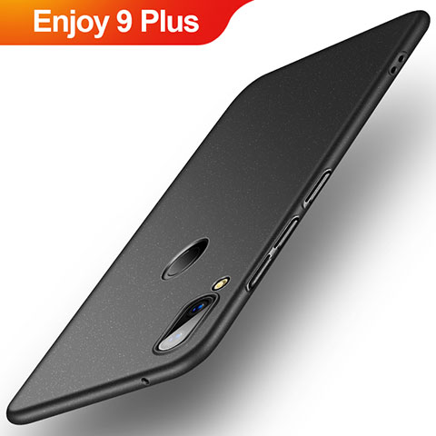 Coque Plastique Rigide Etui Housse Mat P01 pour Huawei Enjoy 9 Plus Noir