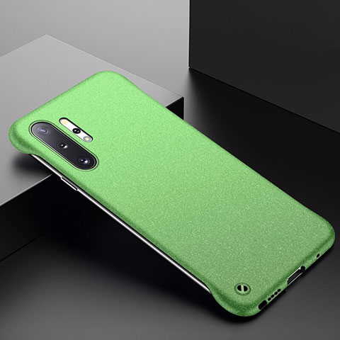Coque Plastique Rigide Etui Housse Mat P01 pour Samsung Galaxy Note 10 Plus 5G Vert