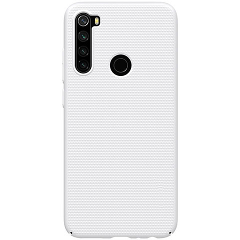Coque Plastique Rigide Etui Housse Mat P02 pour Xiaomi Redmi Note 8 Blanc