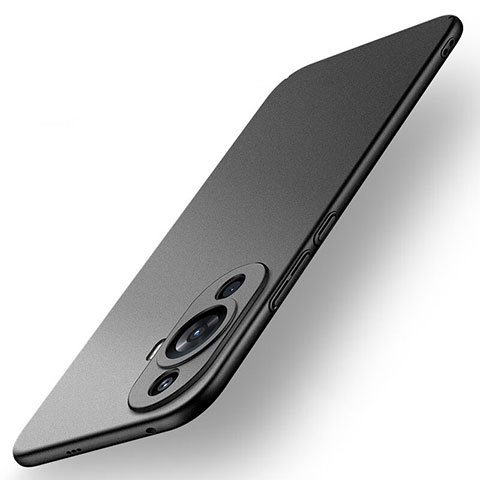 Coque Plastique Rigide Etui Housse Mat pour Huawei Nova 11 Pro Noir