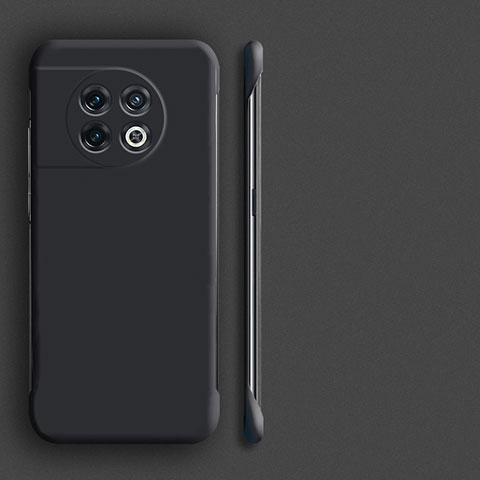 Coque Plastique Rigide Etui Housse Mat Sans Cadre P01 pour OnePlus 11 5G Noir