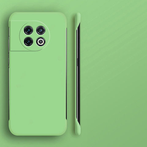 Coque Plastique Rigide Etui Housse Mat Sans Cadre P01 pour OnePlus 11 5G Pastel Vert