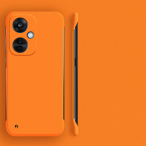 Coque Plastique Rigide Etui Housse Mat Sans Cadre pour OnePlus Nord N30 5G Orange