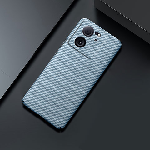 Coque Plastique Rigide Etui Housse Mat Serge pour Xiaomi Mi 13T Pro 5G Bleu Ciel