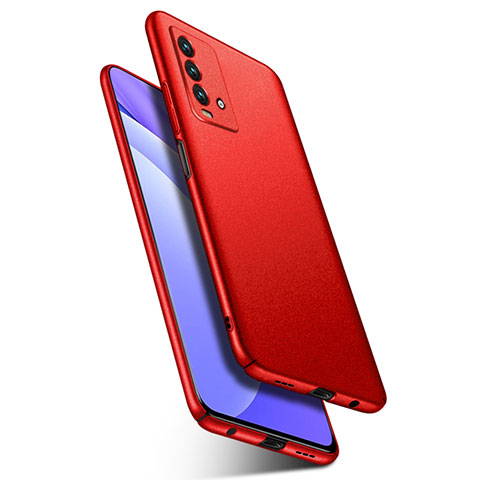 Coque Plastique Rigide Etui Housse Mat YK1 pour Xiaomi Redmi 9T 4G Rouge