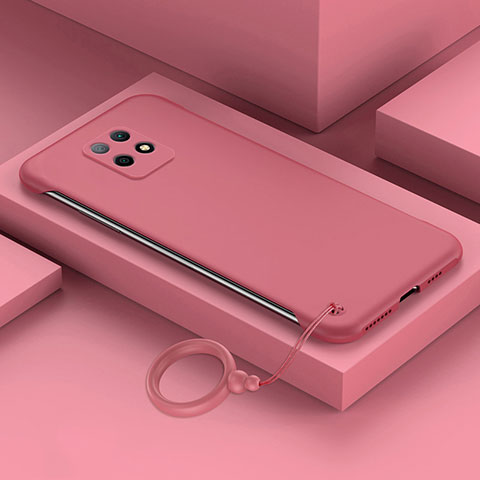 Coque Plastique Rigide Etui Housse Mat YK4 pour Xiaomi Redmi 10X 5G Rouge