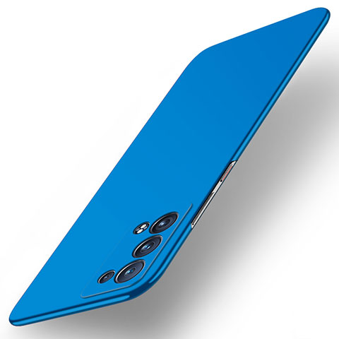 Coque Plastique Rigide Etui Housse Mat YK5 pour Oppo Reno6 Pro+ Plus 5G Bleu