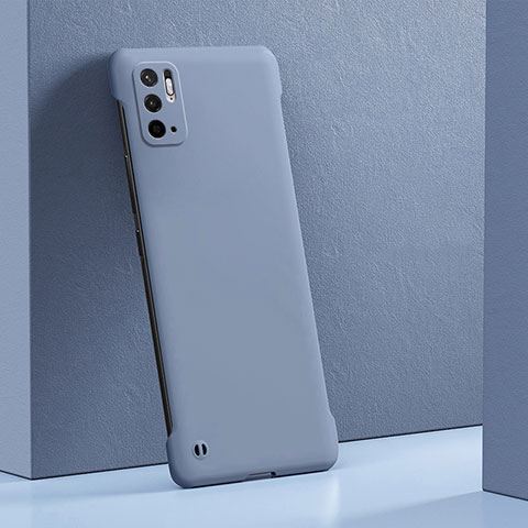 Coque Plastique Rigide Etui Housse Mat YK5 pour Xiaomi Redmi Note 10T 5G Gris Lavende