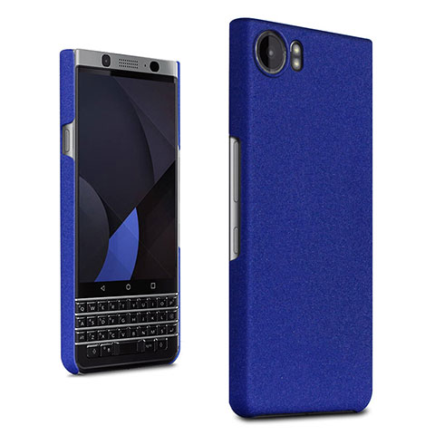Coque Plastique Rigide Etui Sables Mouvants pour Blackberry KEYone Bleu
