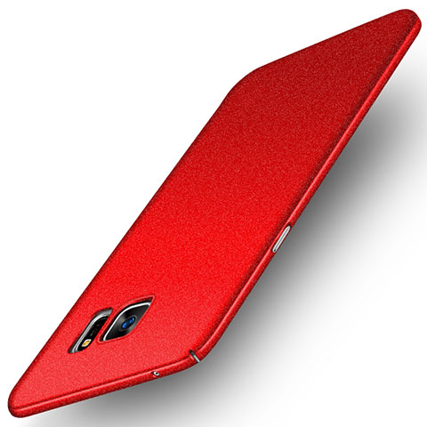Coque Plastique Rigide Etui Sables Mouvants pour Samsung Galaxy Note 5 N9200 N920 N920F Rouge
