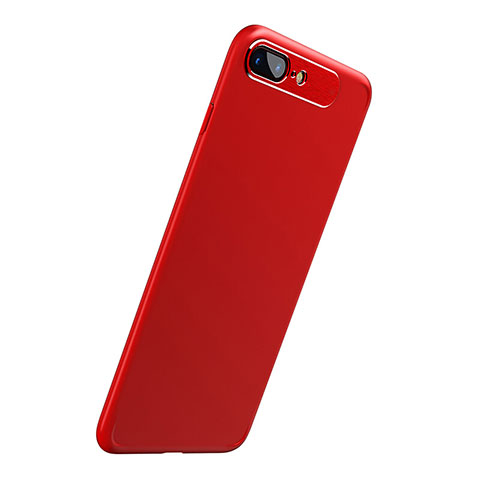 Coque Plastique Rigide Mat M01 pour Apple iPhone 8 Plus Rouge