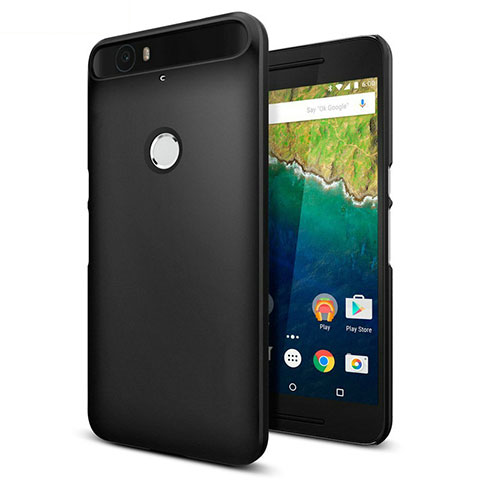 Coque Plastique Rigide Mat M01 pour Google Nexus 6P Noir